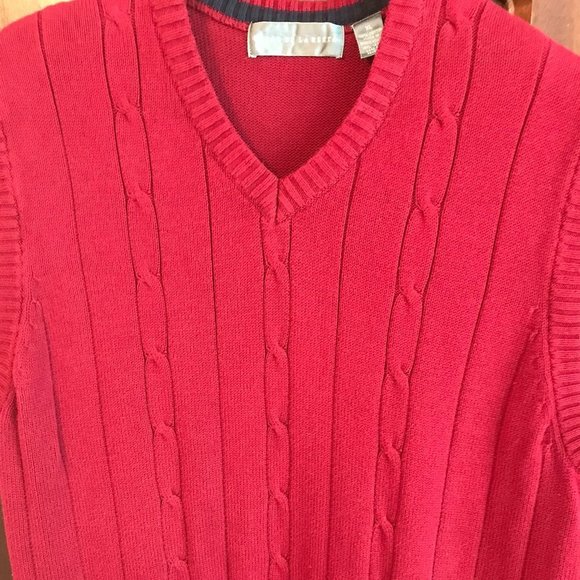 Oscar de la Renta Other - OSCAR De La Renta Men's Sleeveless V-Neck Sweater Size XL